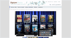 Desktop Screenshot of dipiom-media.fr
