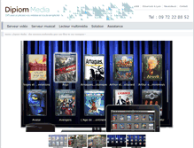 Tablet Screenshot of dipiom-media.fr